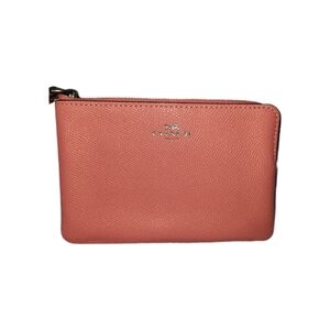 Coach, NWT, Pink Lemonade Wristlet